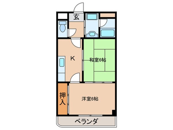 フォンテ名昭の物件間取画像